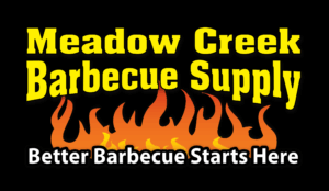 Meadow Creek Barbecue Supply Logo Black Background rectangle 300x174