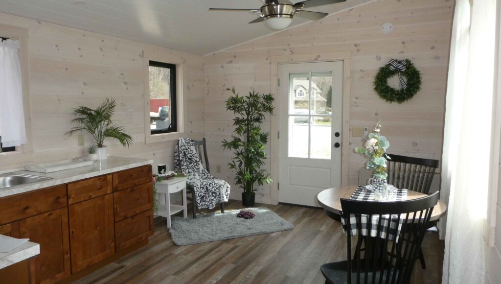 A Room of Barnwood flooring 1024x580